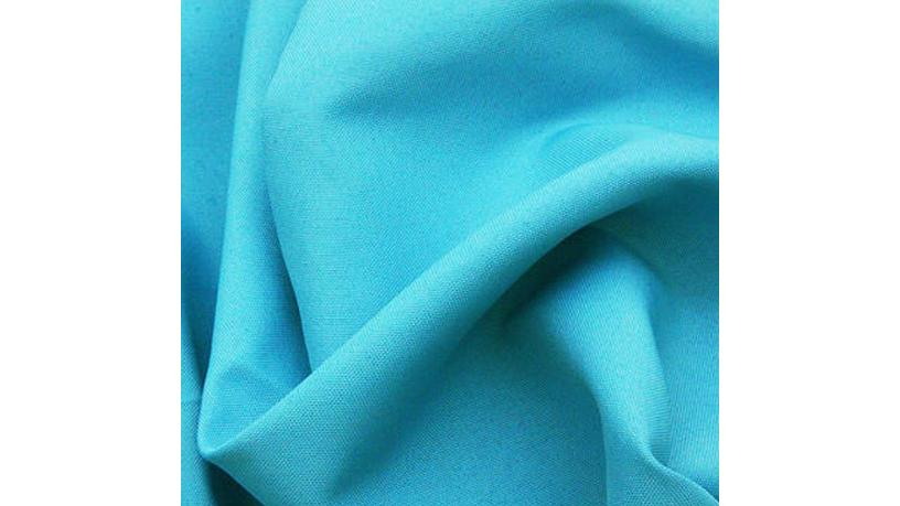 108" Round Tiffany Blue poly Linen