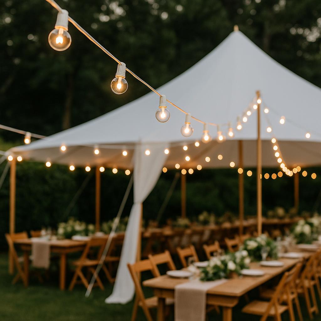 100' White String Lights