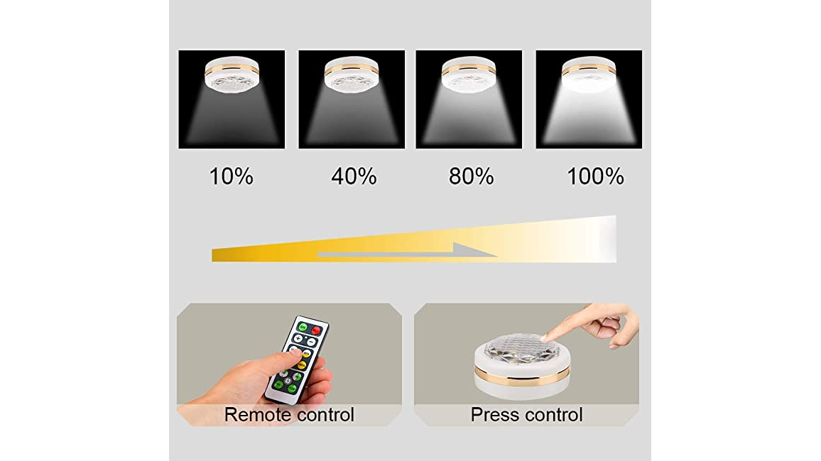 Lighting puck w/ Remote