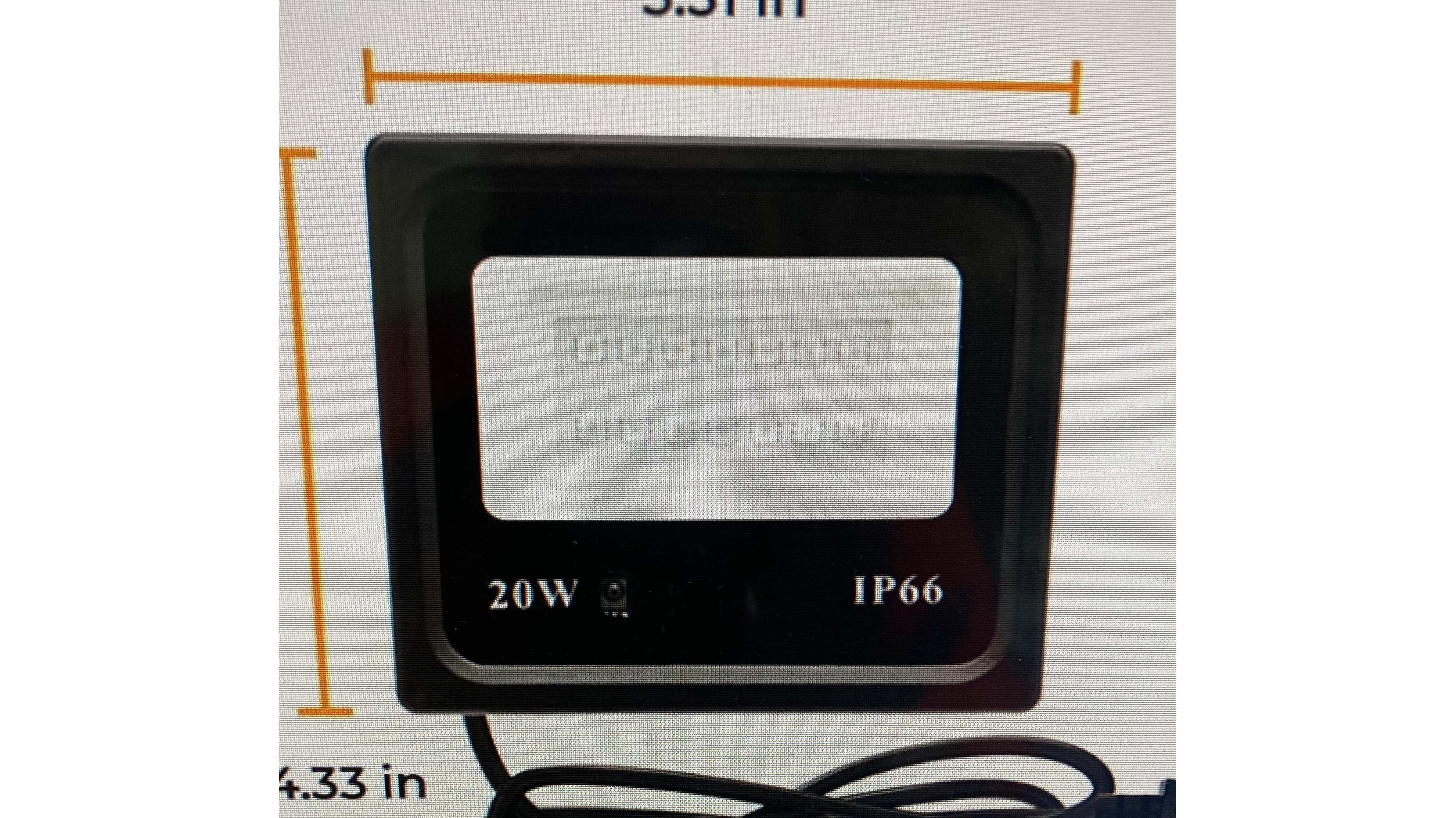 Lighting Changeable Remote Flood