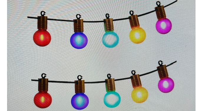 Lighting Multi Color Lights 50 ft