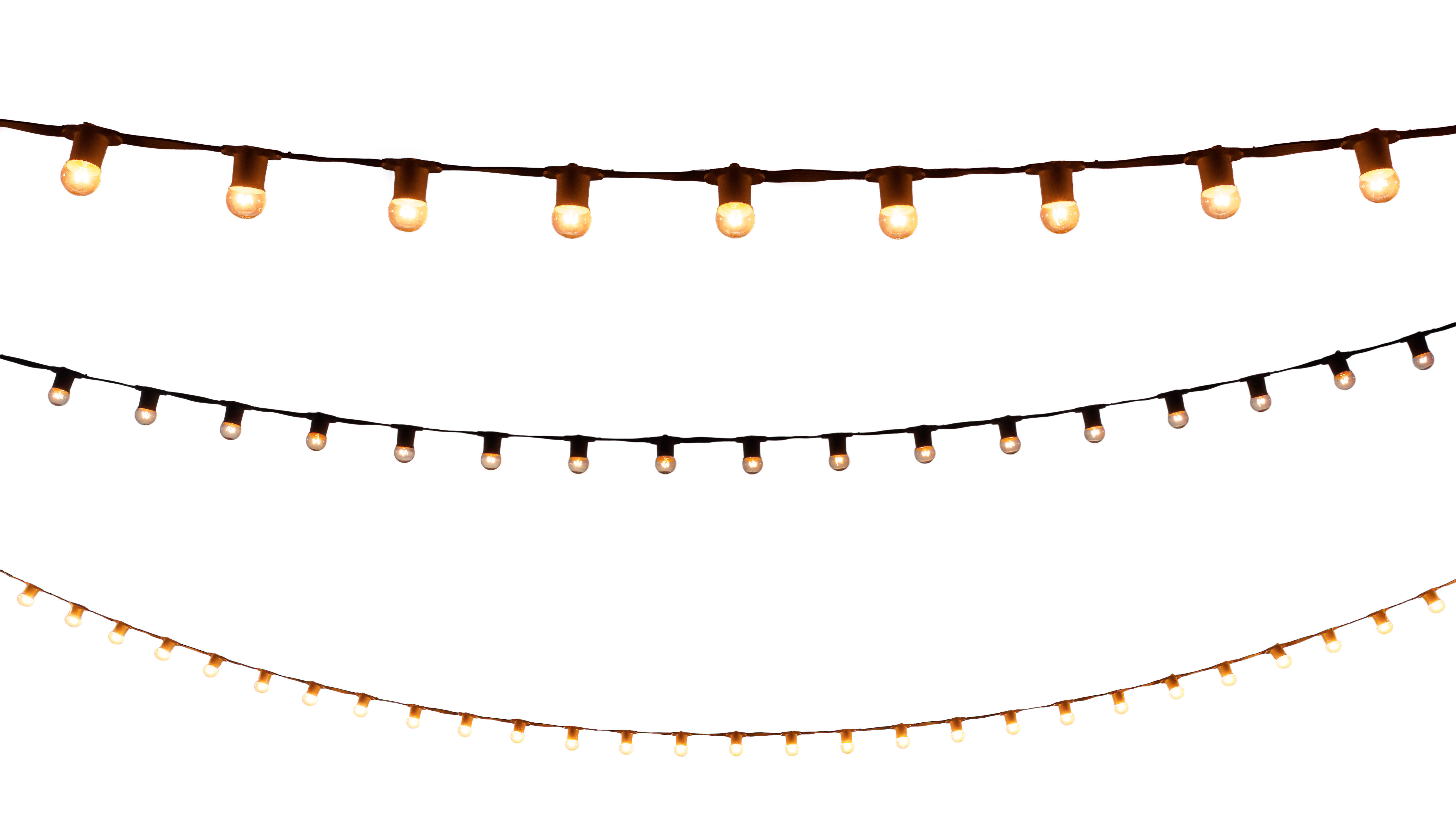 30' White String Lights