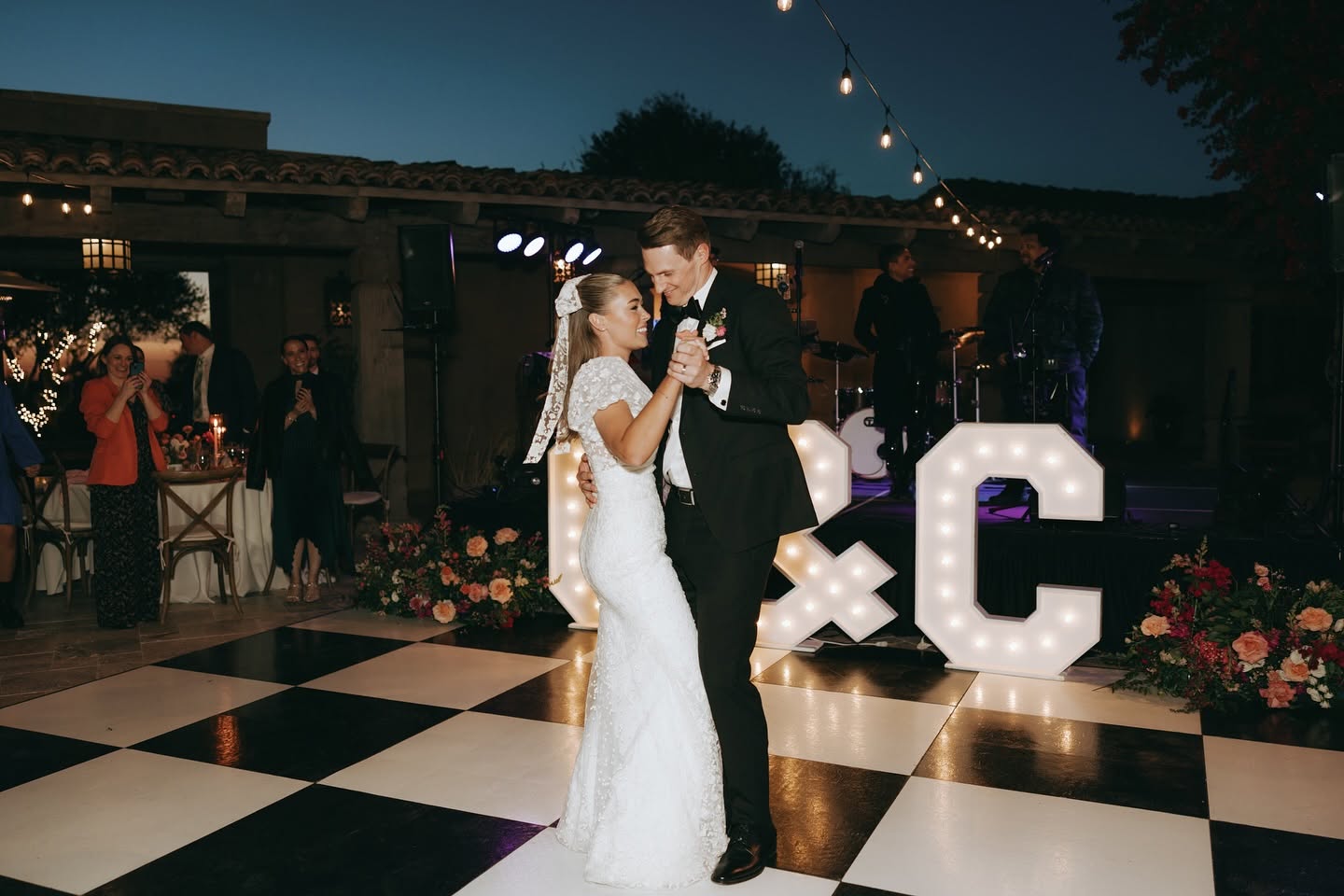Modern Black Tie Wedding
