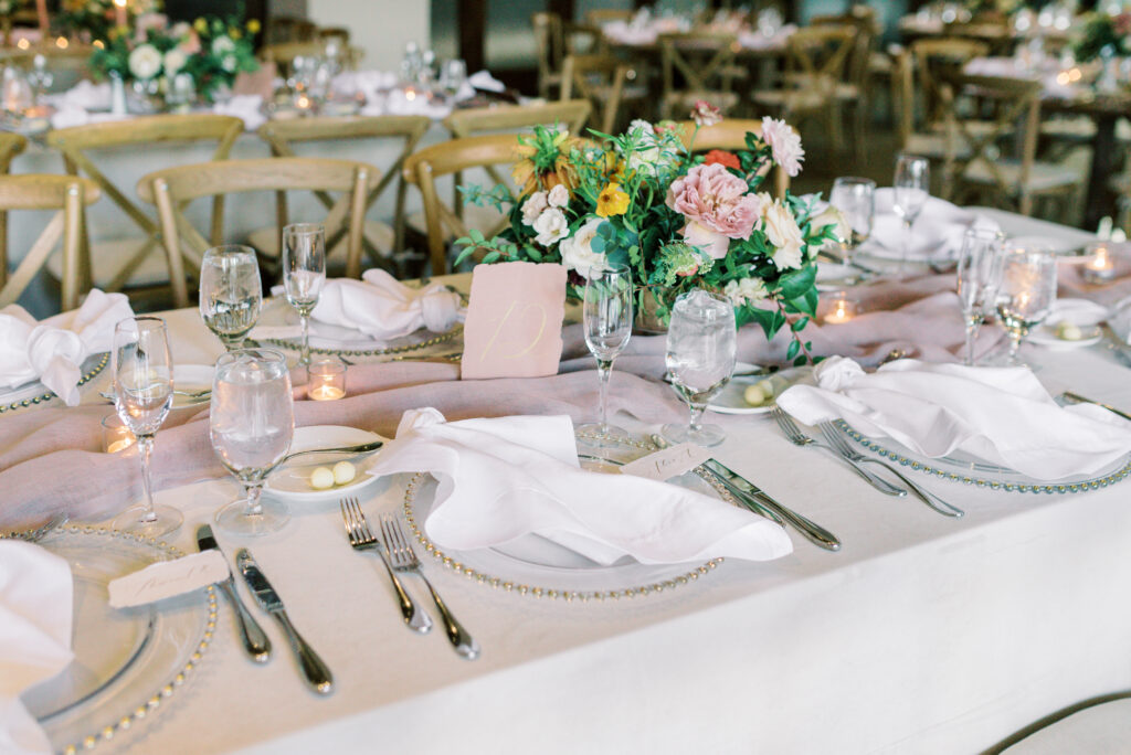 Blush Wedding Tablescape