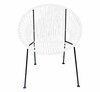 White PVC Cord Chair rental in Nashville, TN