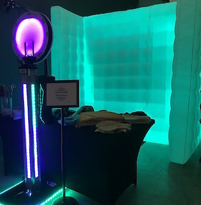 LED Open Air Photo Booth rental Nashville, TN