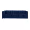 Navy Velvet Sofa rental in New York, NY
