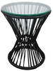 Black PVC Cord Side Table rental in New York, NY