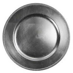 Silver Acrylic Charger Plate 13" rental New York, NY
