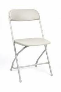 White Folding Chair rental New York, NY