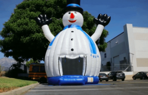 Inflatable Frosty Bounce House rental Chicago, IL