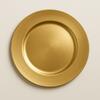 Gold Acrylic Charger 13" rental in Chicago, IL
