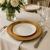 Gold Acrylic Charger 13" rental in Chicago, IL