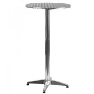 Aluminum Cocktail Table rental Chicago, IL