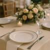 Gold or Silver Rimmed China rental in Chicago, IL