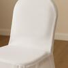 White Poly Chair Cover rental in Chicago, IL