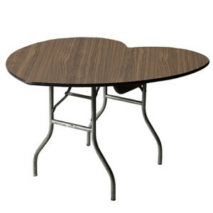 Heart Shaped Table rental Chicago, IL