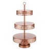 Copper 3 Tier Dessert Tray rental in Chicago, IL