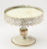Antique White Cake Stand rental in Chicago, IL