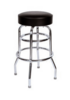 Black Padded Barstool rental in Chicago, IL