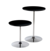 Black Top Cocktail Table rental in Chicago, IL