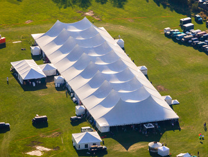 40 x 80 White Frame Tent rental Chicago, IL