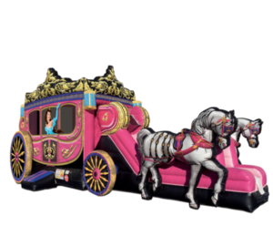 Carriage Bouncy House Combo rental Chicago, IL