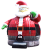 Santa Bounce House rental in Chicago, IL