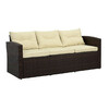 Brown Wicker Sofa rental in Chicago, IL