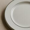 Silver Rim Dinner Plates rental in Chicago, IL