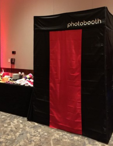 Enclosed Photo Booth rental Chicago, IL