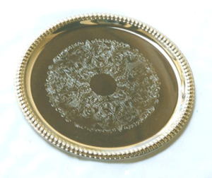 Silver Serving Tray rental Chicago, IL