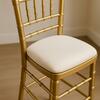 Gold Chiavari Barstool with Cushion rental in Chicago, IL