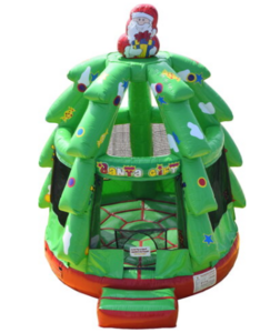 Christmas Tree Bounce House rental Chicago, IL