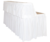 8' Tabletop Bar with Skirting rental in Chicago, IL