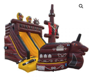 17' Dry Slide - Pirate Ship rental Las Vegas, NV