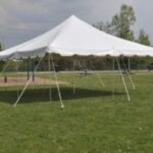 20 x 20 White Frame Tent rental Las Vegas, NV