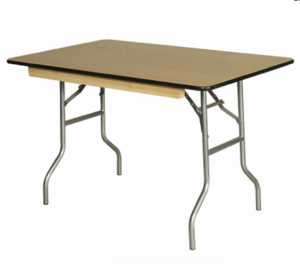 4 ft. Rectangle Table rental Seattle-Tacoma, WA