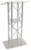 Silver Truss Podium  rental in Dallas-Ft. Worth, TX
