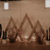 triangle backdrop rental in Dallas-Ft. Worth, TX
