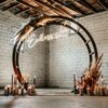 hadley wooden circle arbor rental in Dallas-Ft. Worth, TX