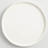 ivory stoneware dinner plate rental in Dallas-Ft. Worth, TX
