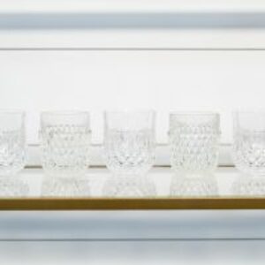Clear Whiskey lowballs rental Dallas-Ft. Worth, TX