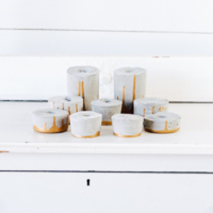 Concrete Candle Holders rental Dallas-Ft. Worth, TX