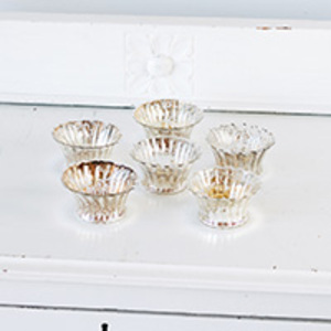 Mercury Glass Tea Light Holders rental Dallas-Ft. Worth, TX