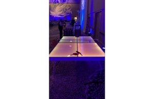 LED Ping Pong Table rental Dallas-Ft. Worth, TX