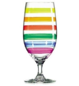 Rainbow Water Goblet rental Houston, TX