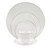 Pearl colored china rental in Houston, TX