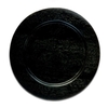 Black wooden charger rental in Houston, TX