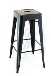 Backless Metal Barstool rental Austin, TX